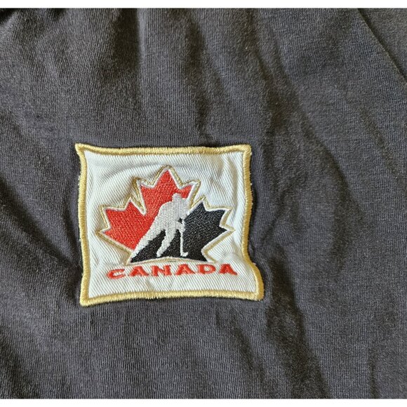 Vintage 2000s Nike Team Canada Hockey Long Sleeve Shirt Embroidered - Picture 2 of 14